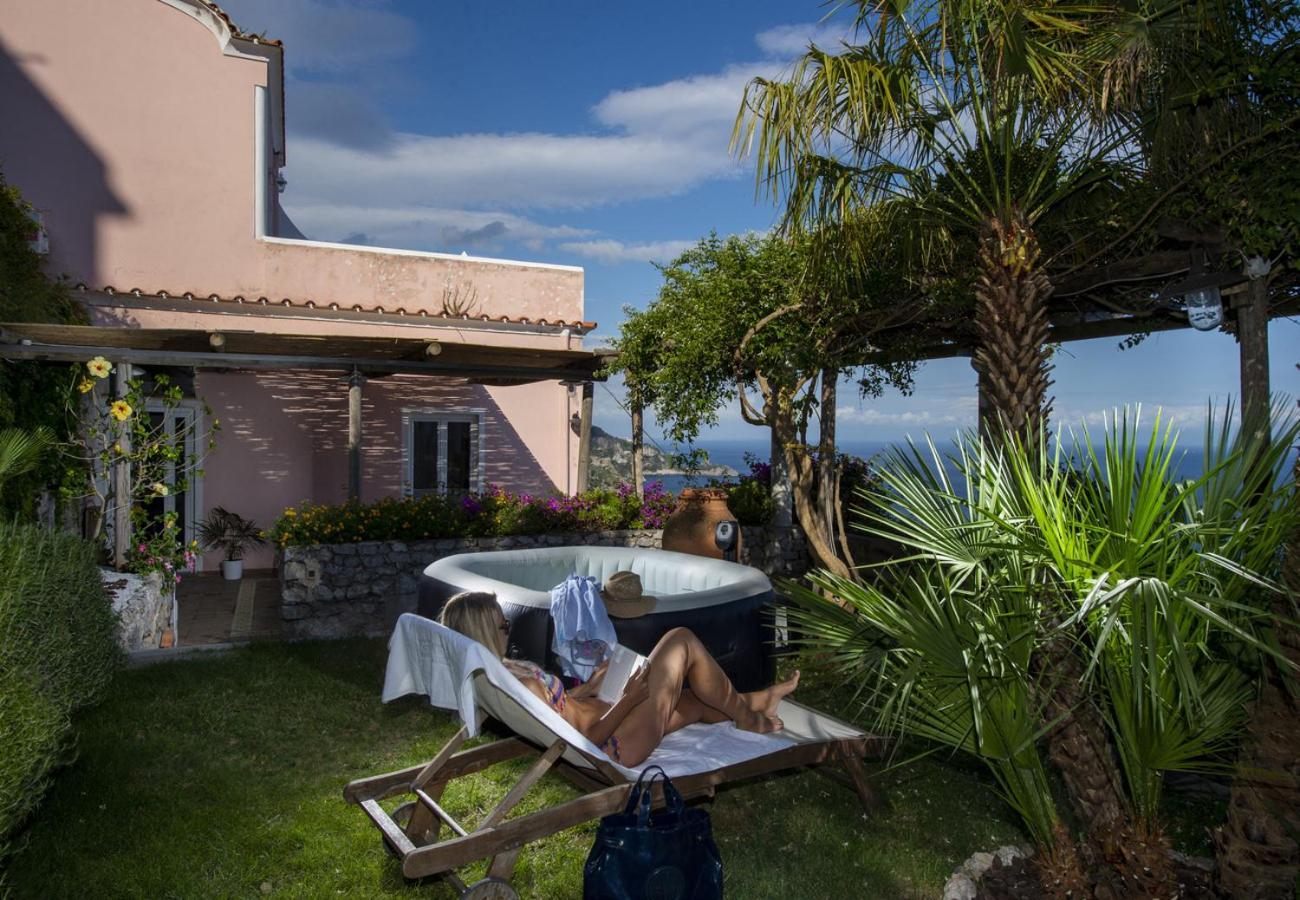 Casale Fralisa Villa Praiano Eksteriør bilde